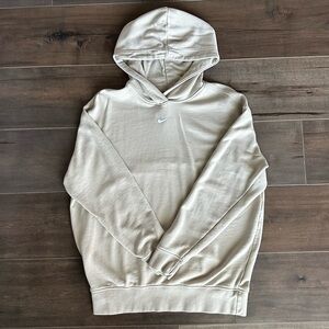 Beige Nike Hoodie